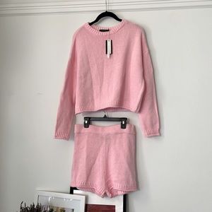 Pink loungewear set